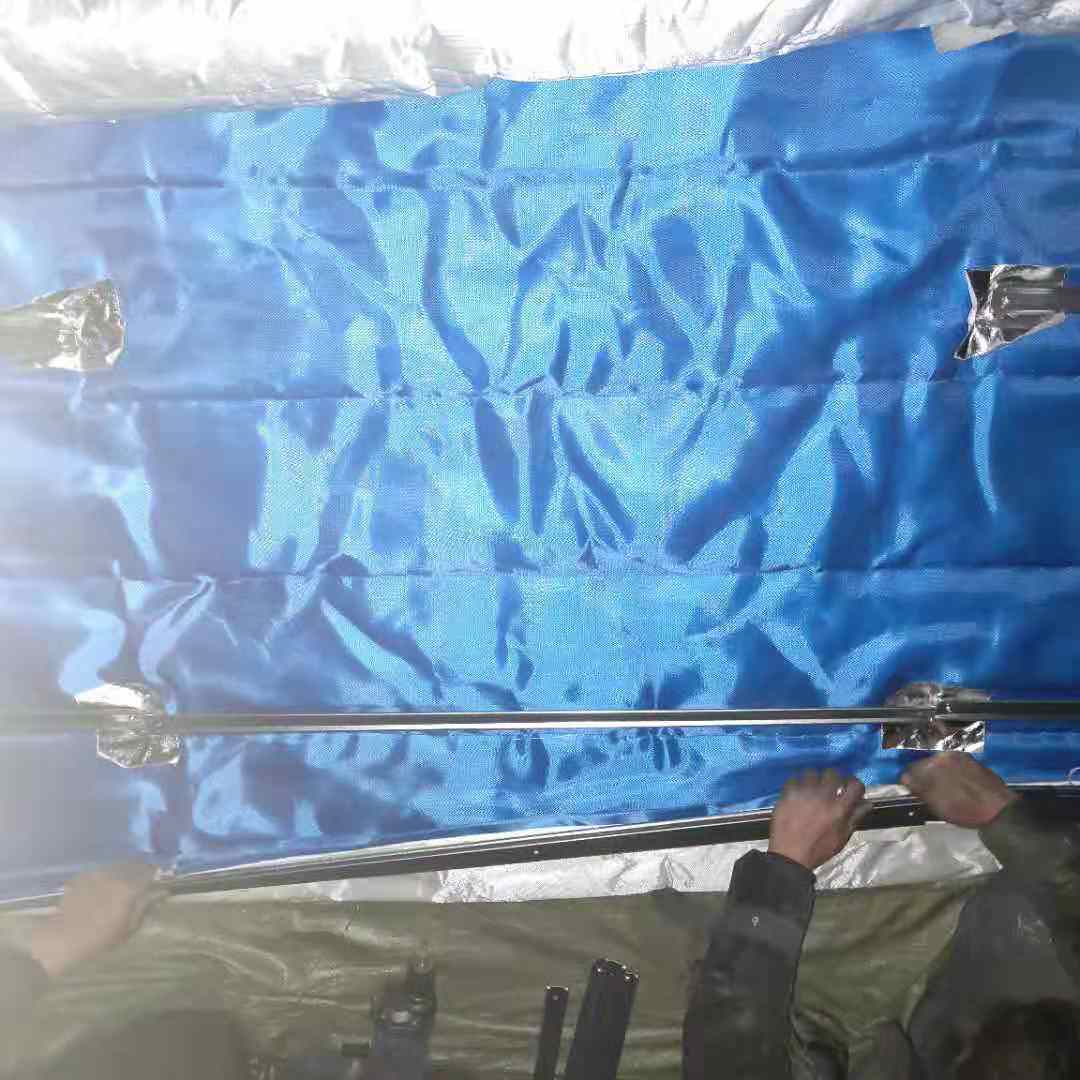 2018年12月5日古交市紅山隧道優郡美郡小區地庫防火卷簾案例（lì）