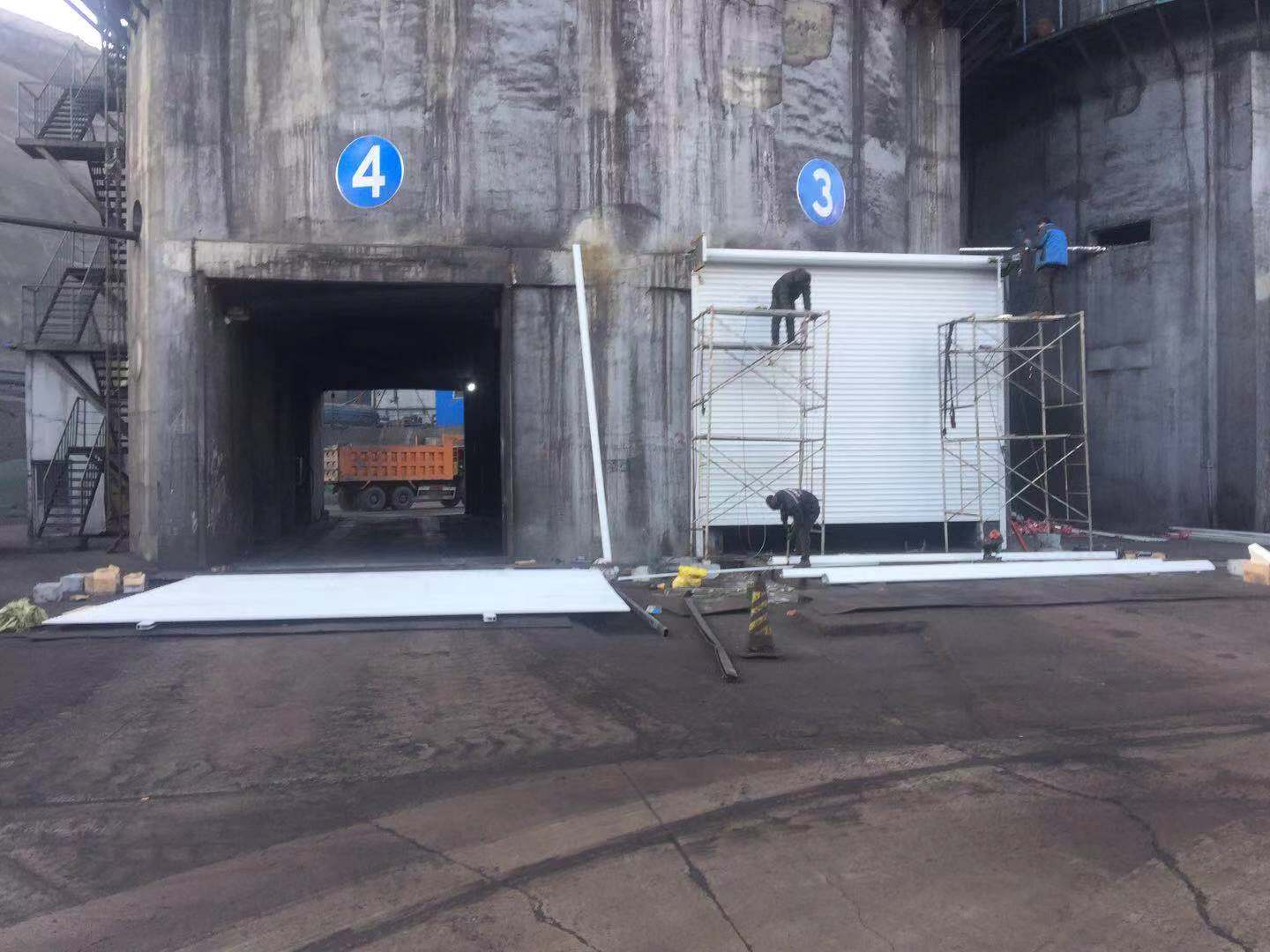 2018年12月17日永寧煤業卷簾門案例