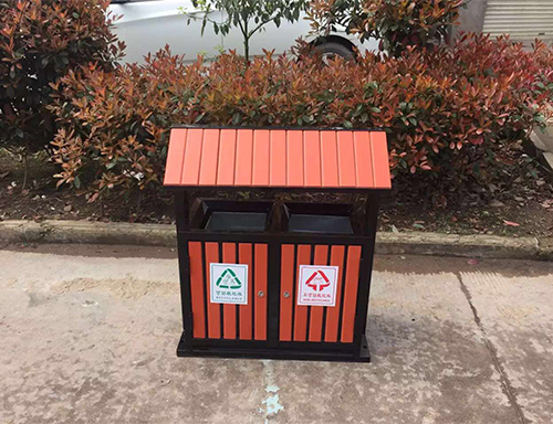 四色分類垃（lā）圾桶